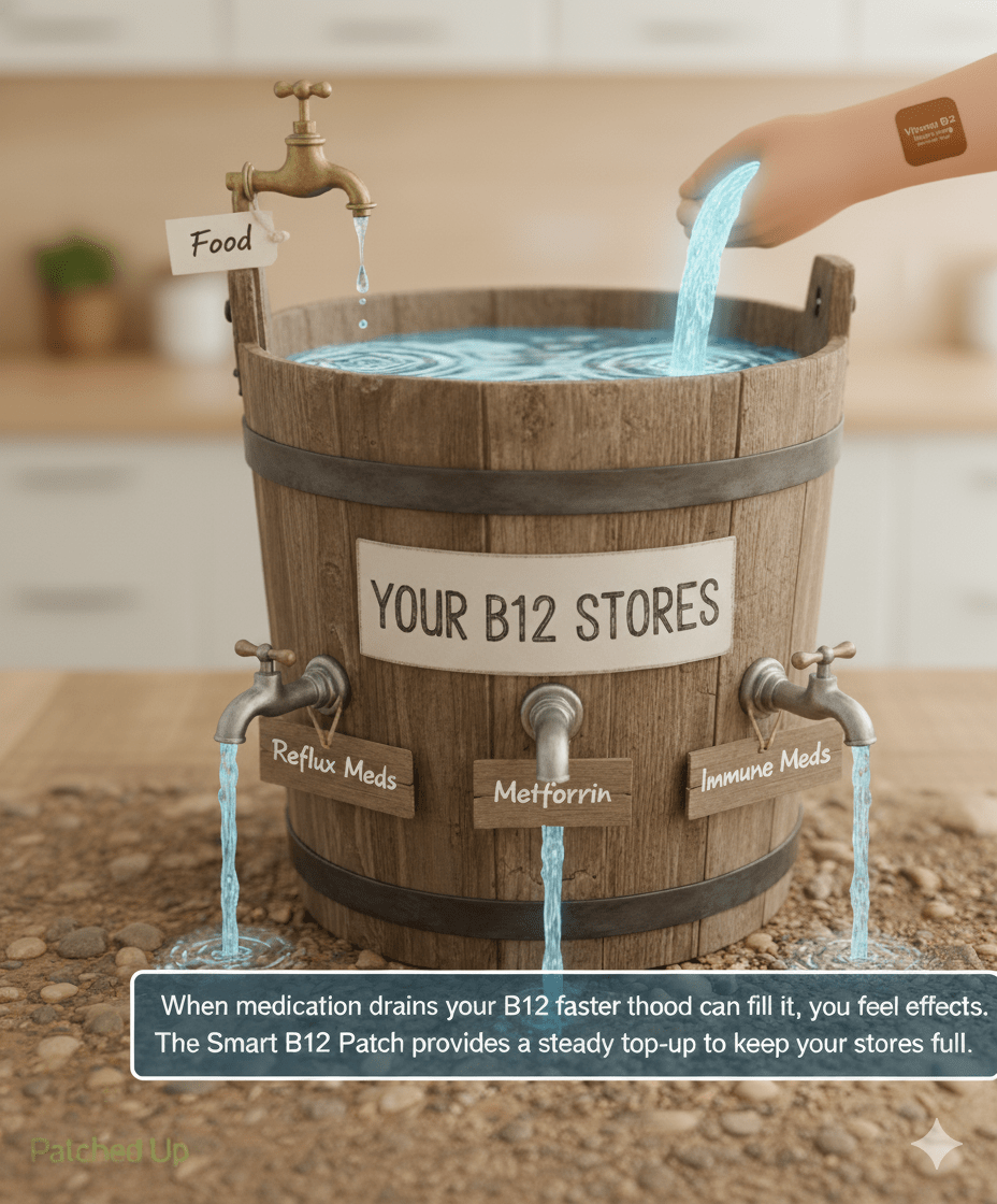 Why Vitamin B12 Deserves a Weekly Top-Up - Patched Up