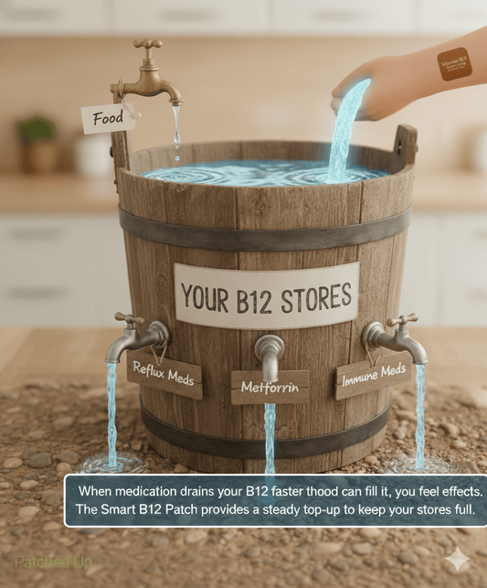 Why Vitamin B12 Deserves a Weekly Top-Up - Patched Up