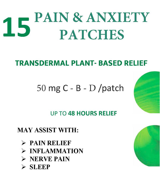 Smart Relief Patches – Plant-Based Support for Pain, Inflammation, Sleep & Stress - Patched Up